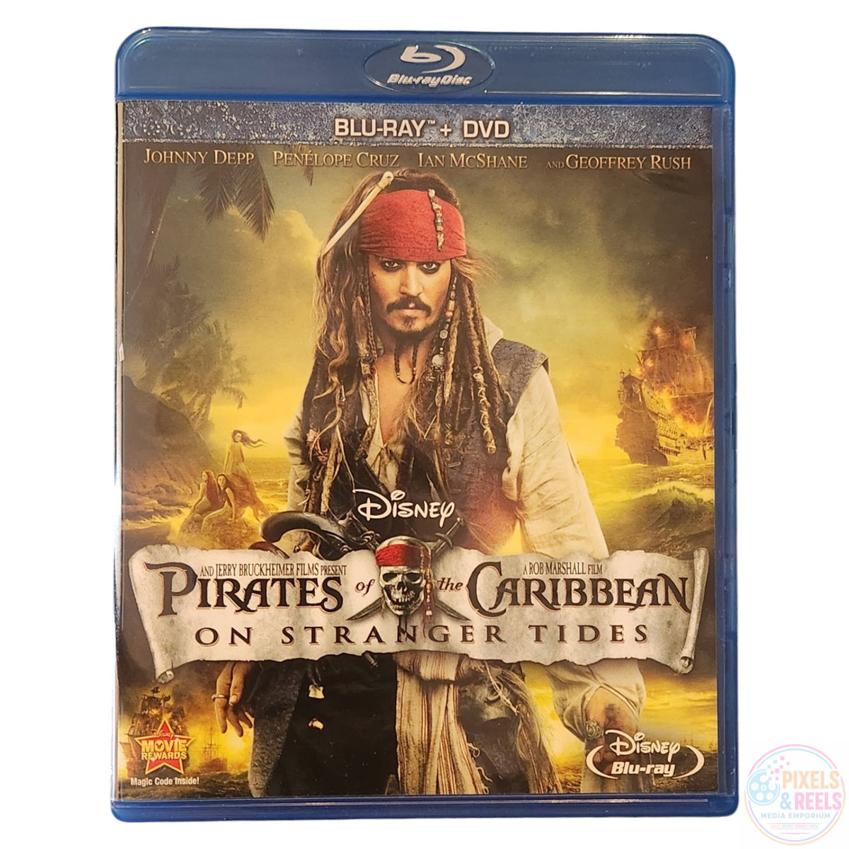 Pirates Of The Caribbean: On Stranger Tides [Blu-ray+DVD, 2011]