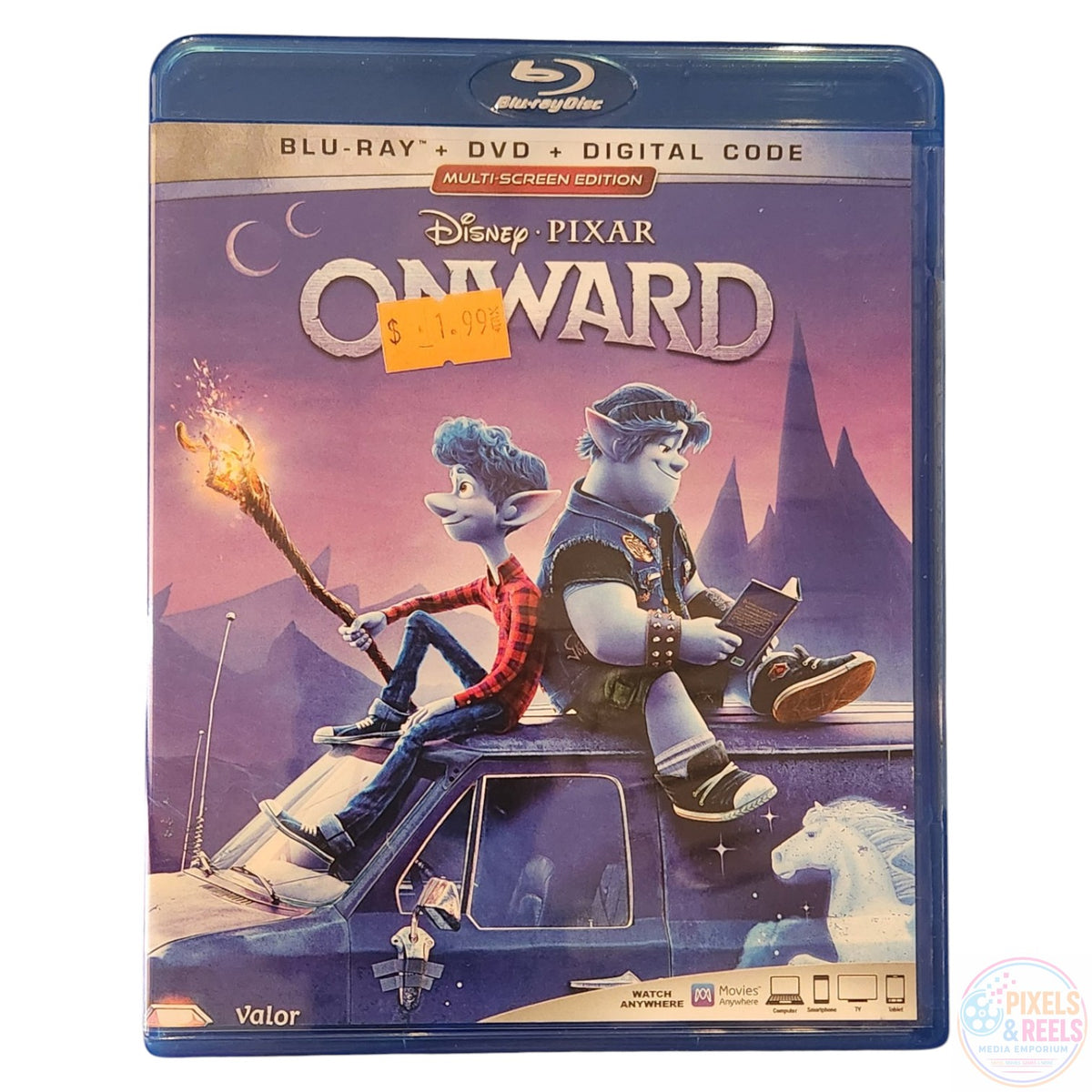 Onward (Blu-ray+DVD, 2020)