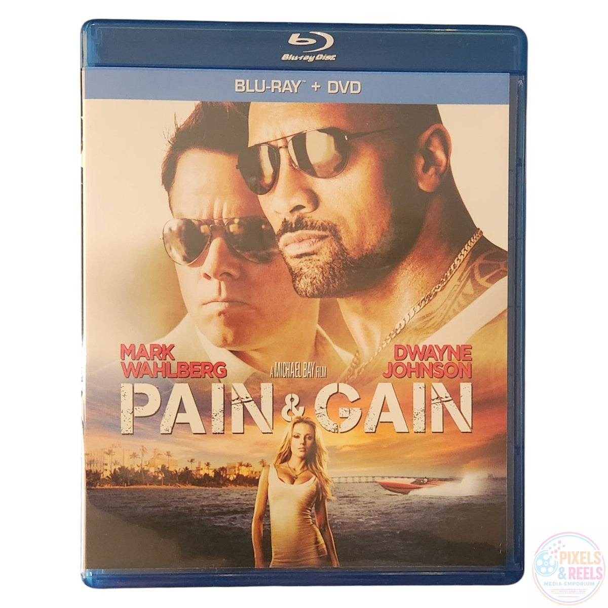 Pain & Gain (Blu-ray+DVD, 2013)