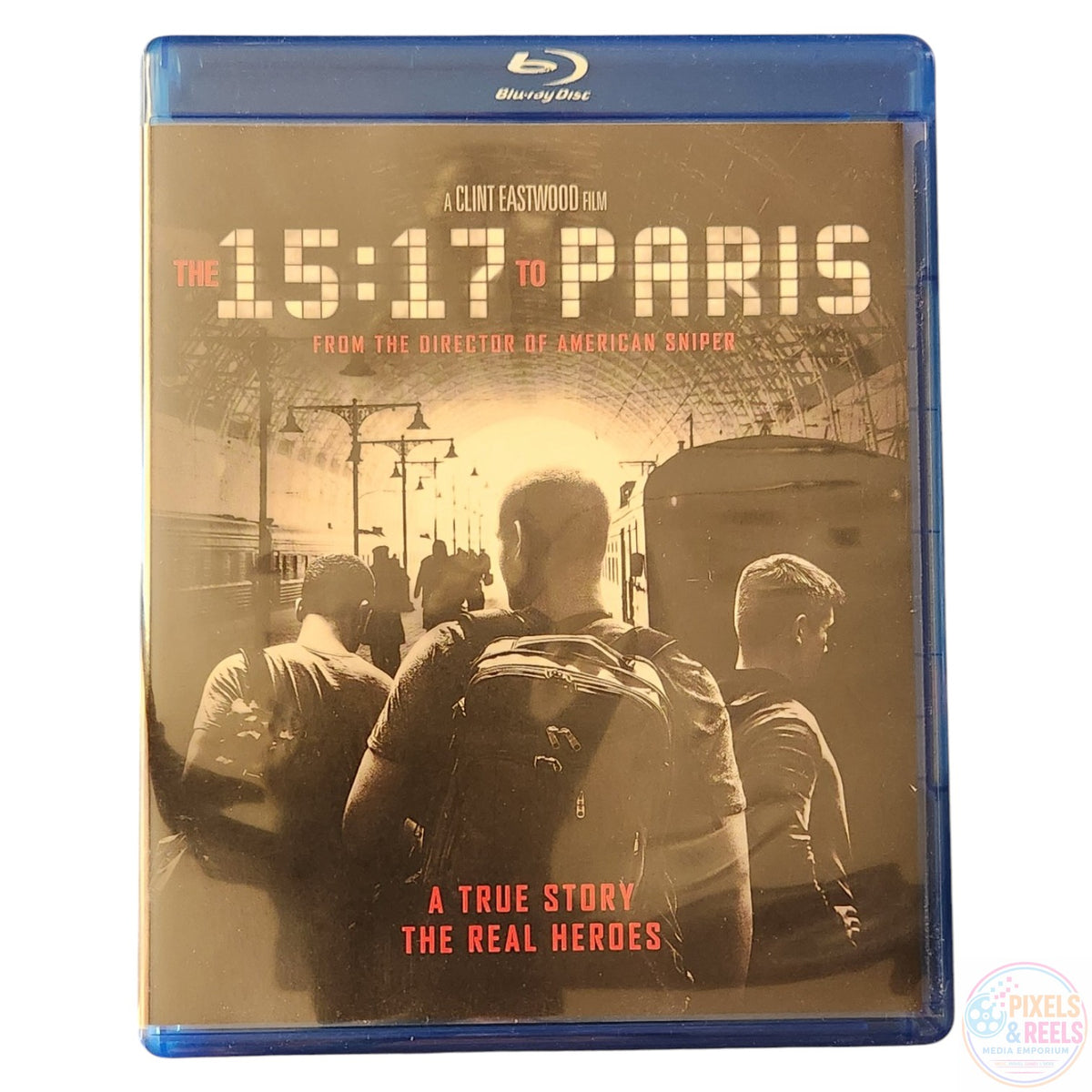 The 15:17 to Paris (Blu-ray+DVD, 2018)