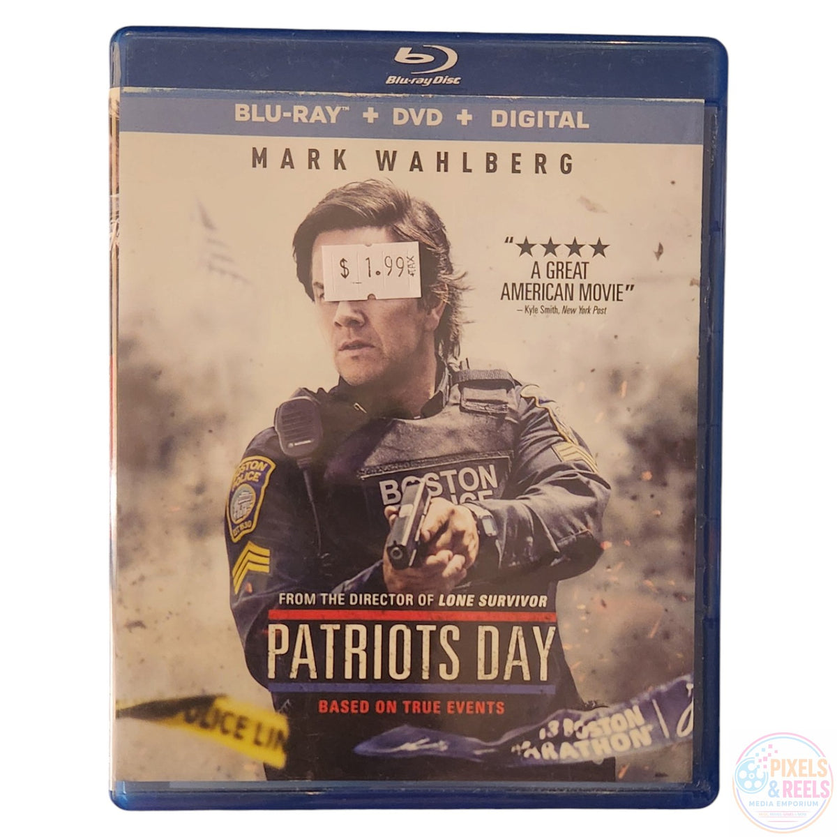 Patriots Day (Blu-ray+DVD, 2016)