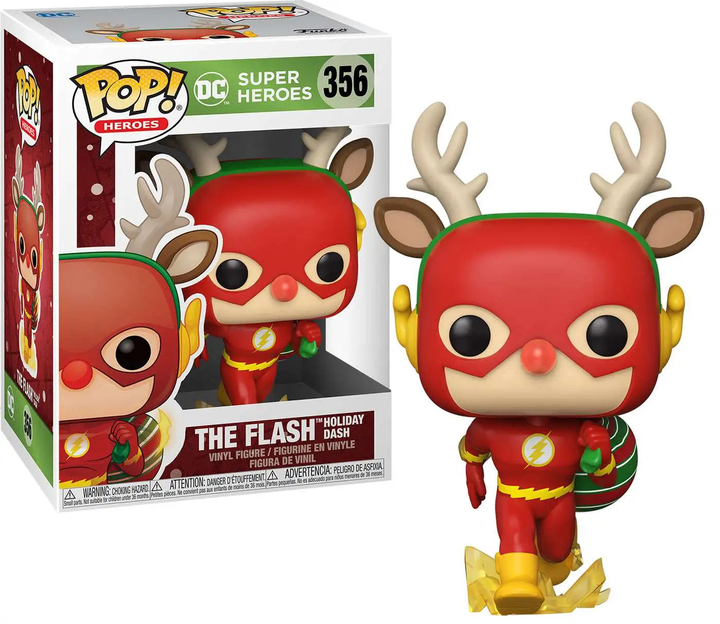 The Flash Holiday Dash Funko #356