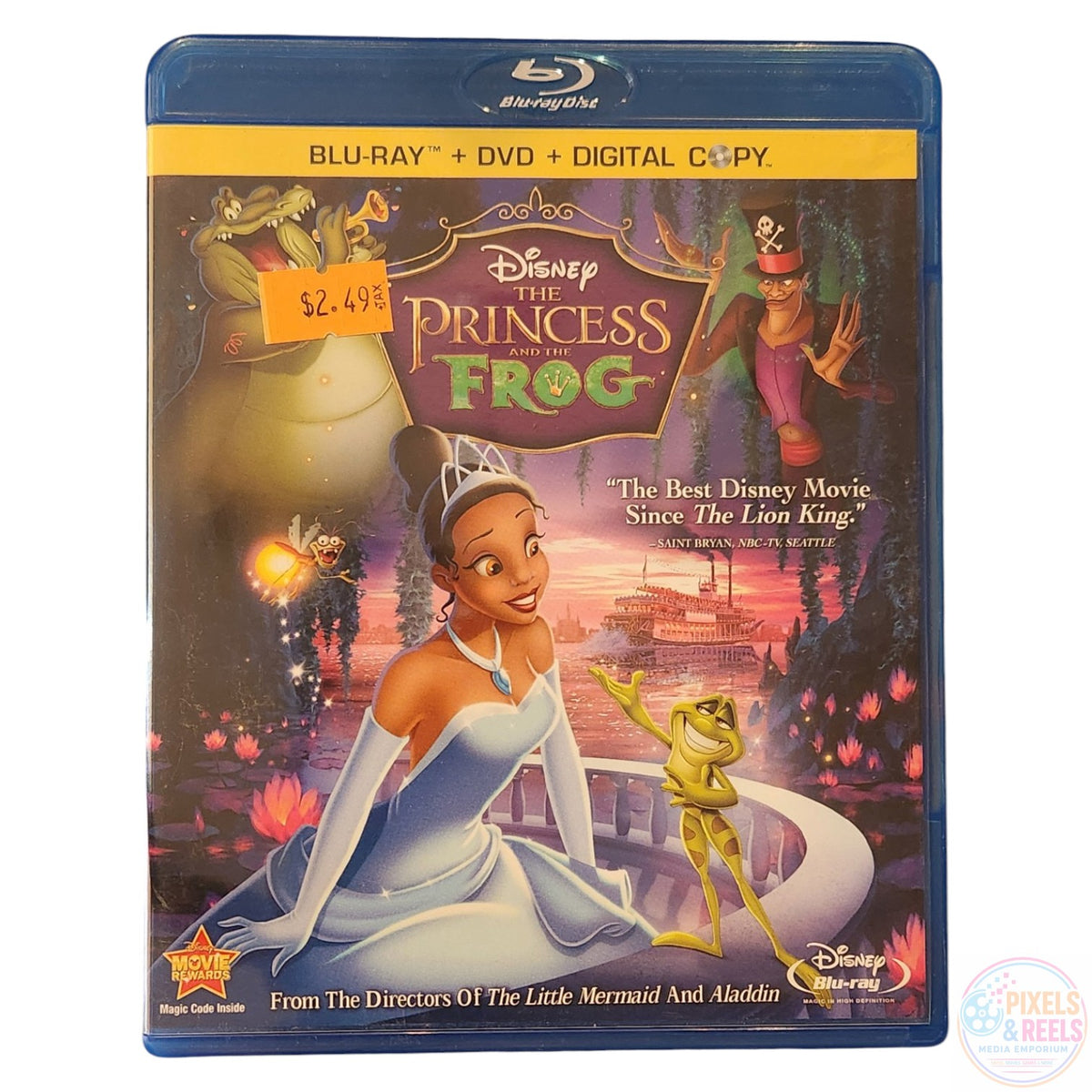 The Princess and the Frog (Blu-ray+DVD, 2009)