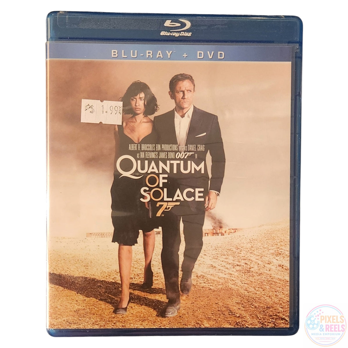 Quantum of Solace 007 (Blu-ray/DVD, 2012)