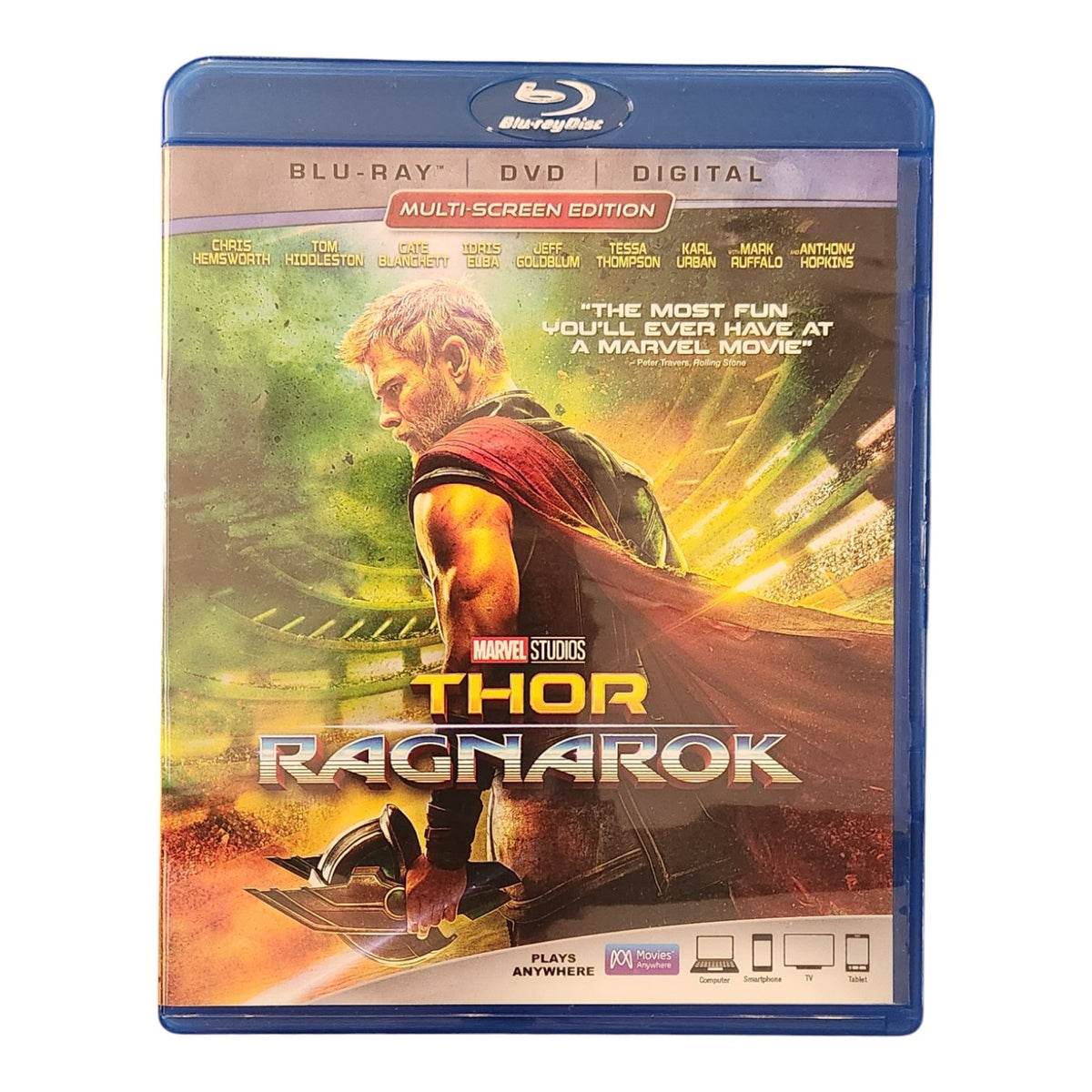 Thor: Ragnarok (Blu-ray+DVD, 2017)