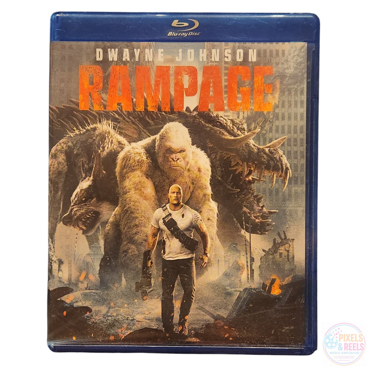 Rampage (Blu-ray+DVD, 2018)