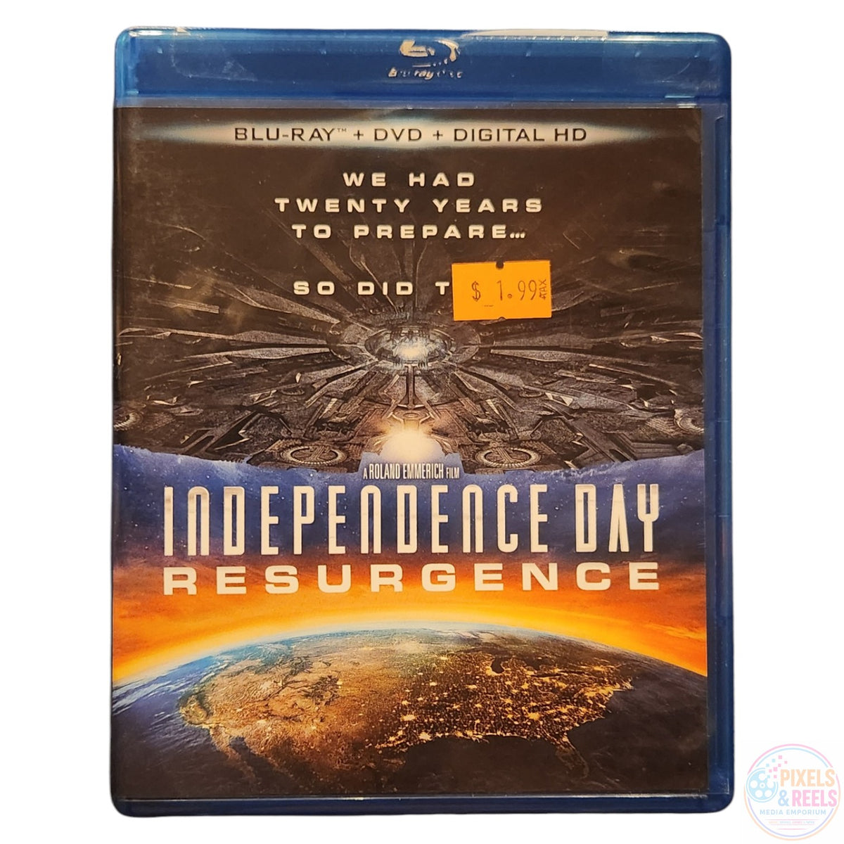 Independence Day: Resurgence (Blu-ray/DVD, 2016)