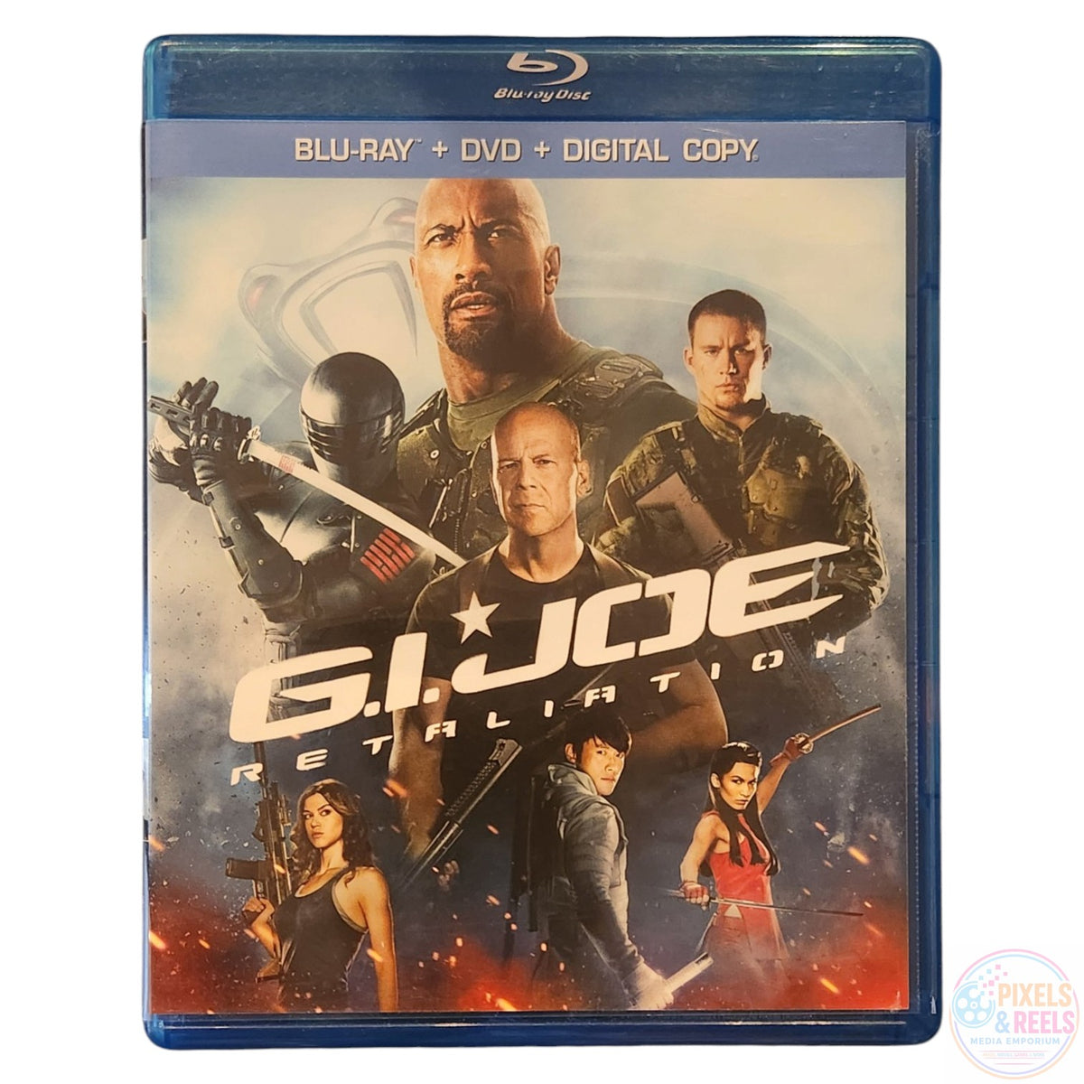 G.I. Joe: Retaliation (Blu-ray+DVD, 2013)