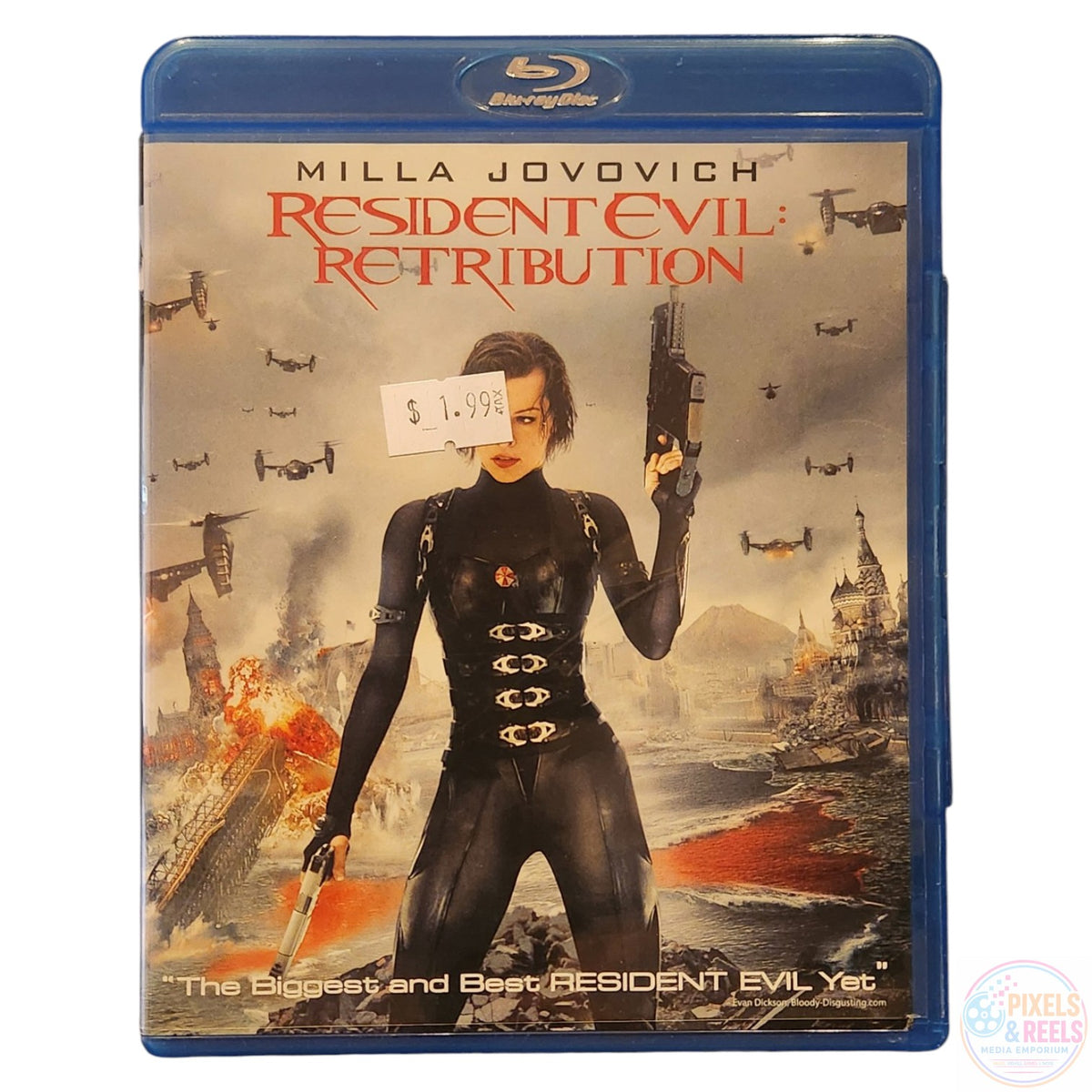 Resident Evil Retribution Blu ray