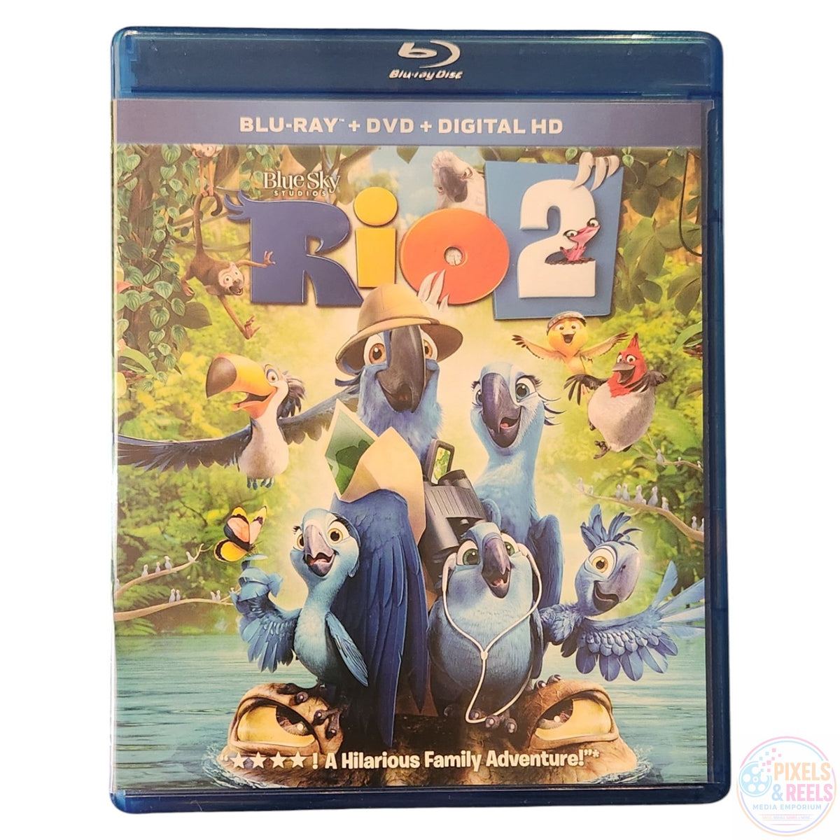 Rio 2 (Blu-ray+DVD, 2014)
