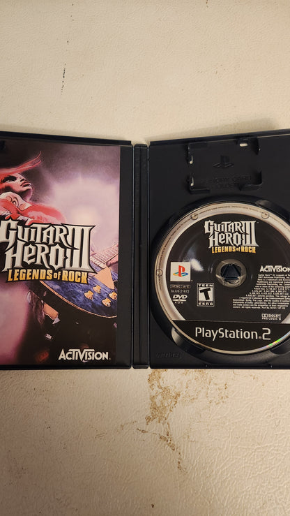 Guitar Hero III Legends of Rock CIB (Playstation 2, 2007)