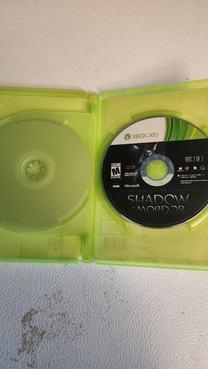 Middle Earth: Shadow of Mordor (Xbox 360) No Manual