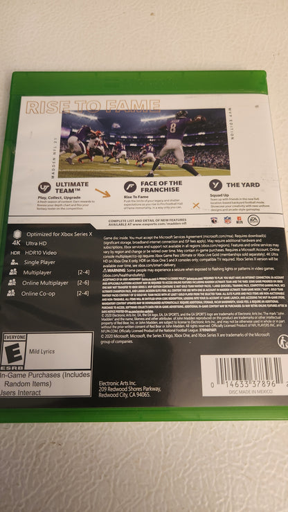 Madden NFL 21 - MVP Edition - Microsoft Xbox One/Series X