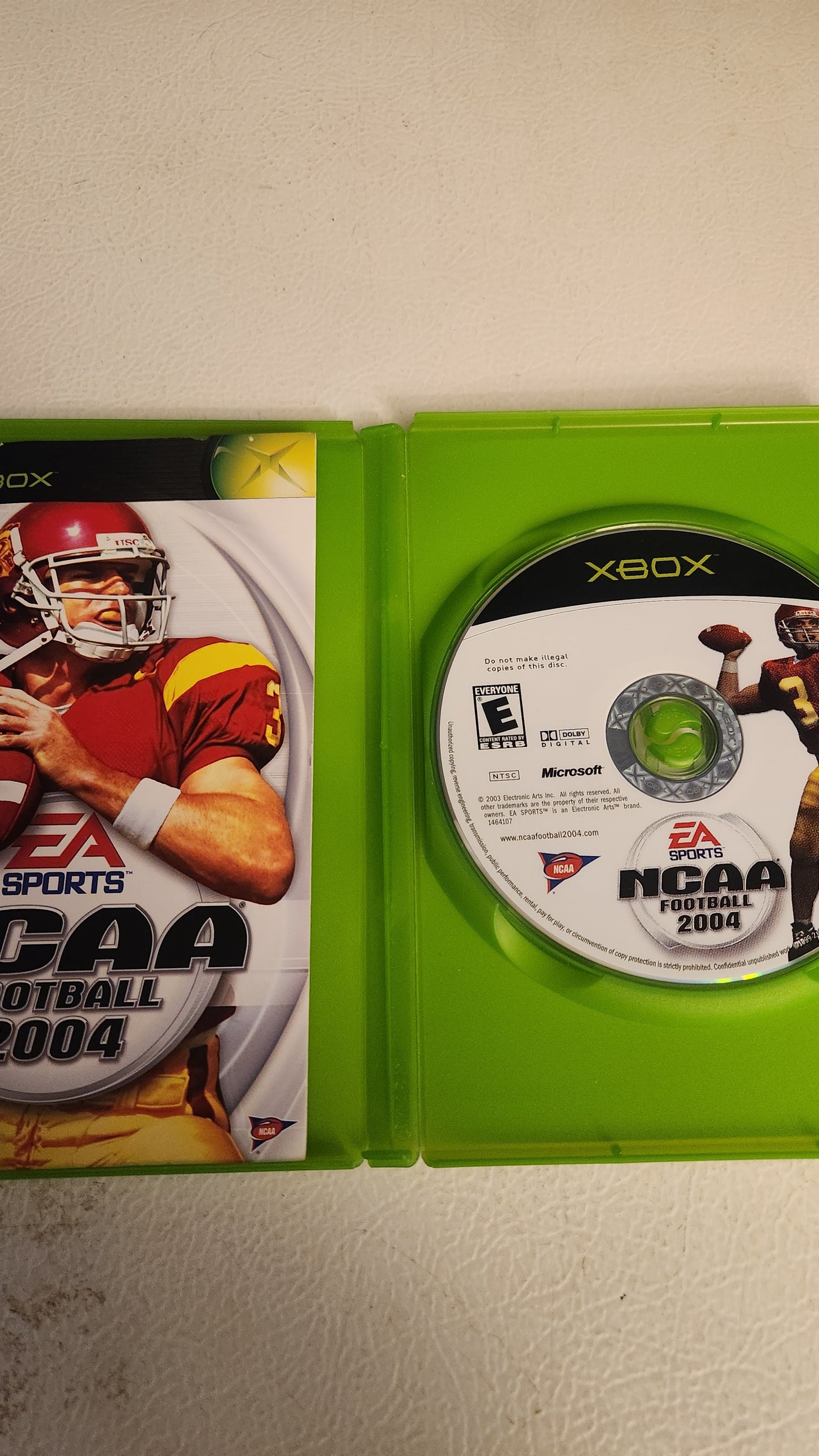 NCAA Football 2004 (Microsoft Xbox, 2003)
