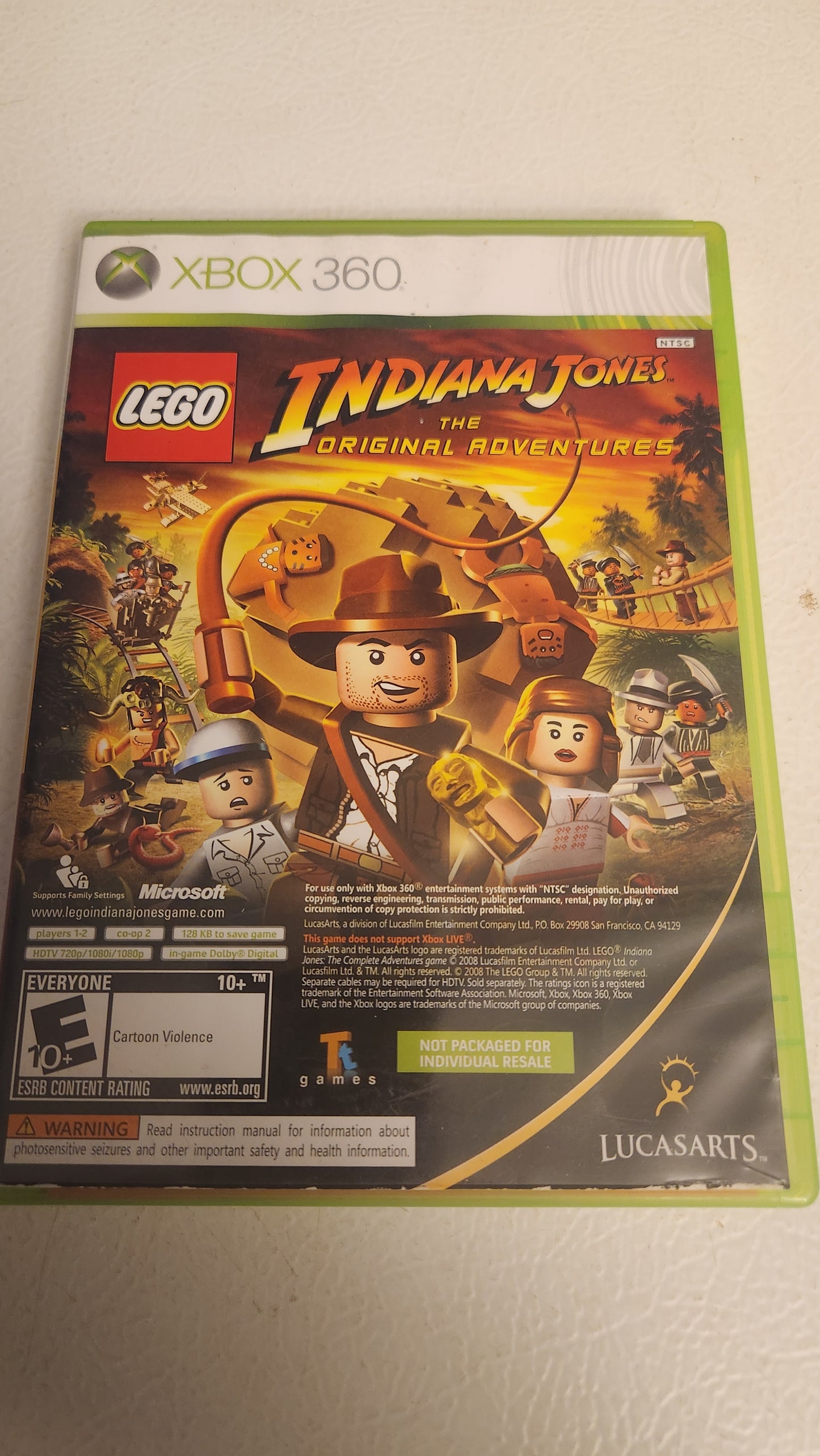 Lego Indiana Jones & Kung Fu Panda Xbox 360