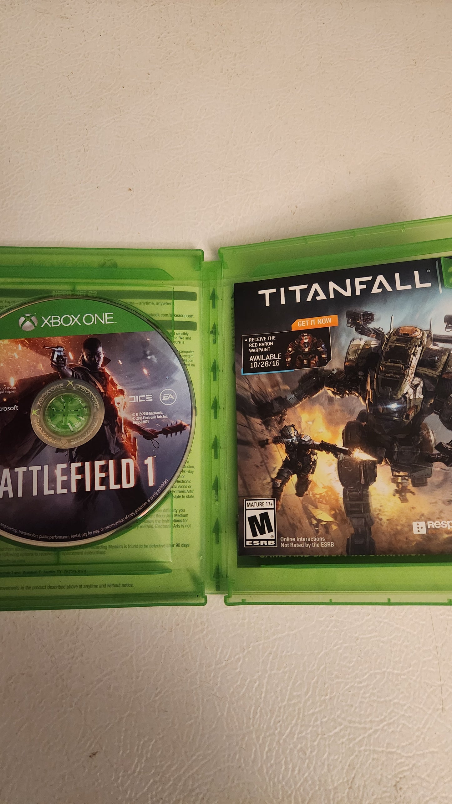 Battlefield 1 (Xbox One, 2016)