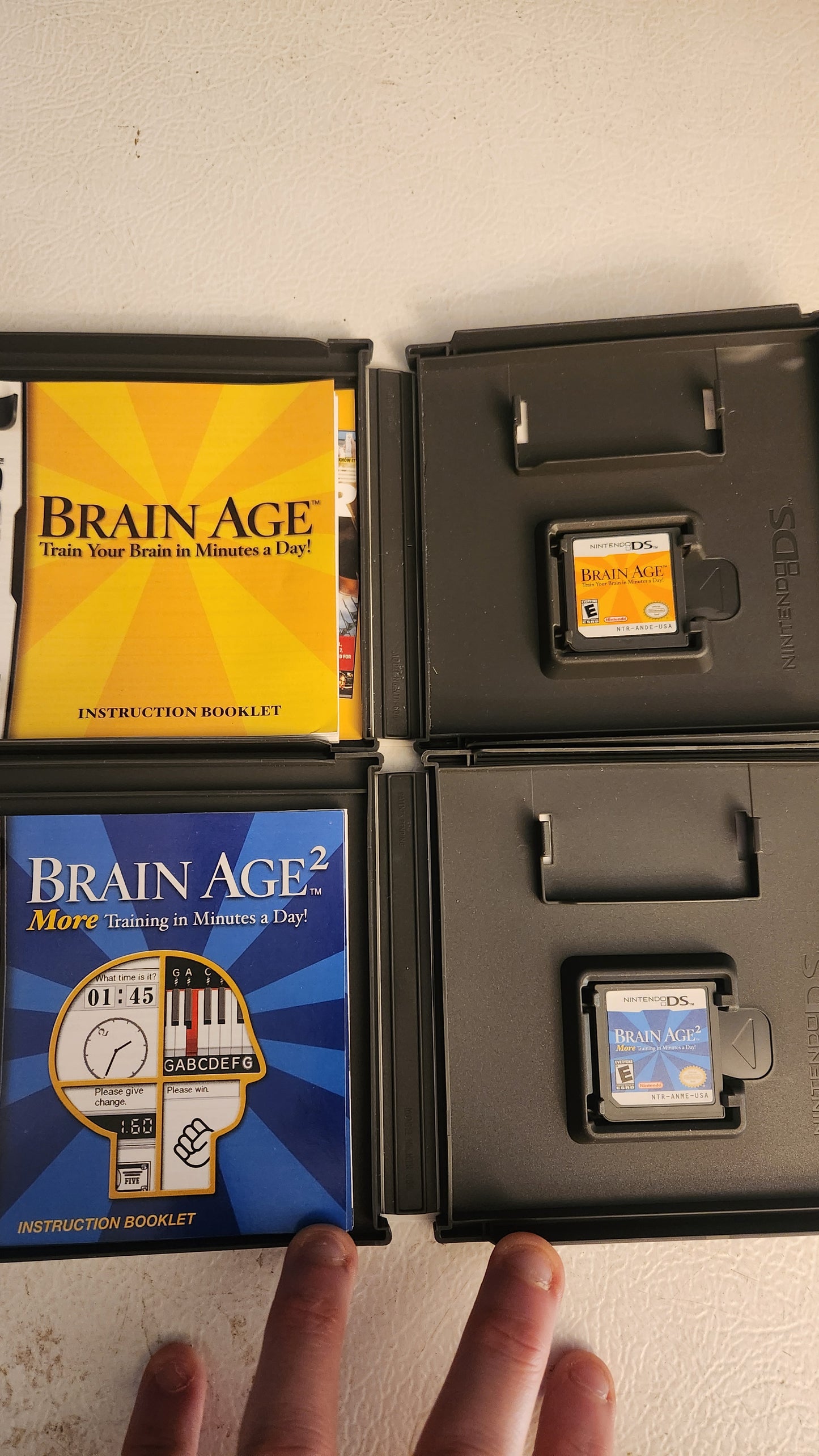 Brain Age & Brain Age 2 (Nintendo DS)