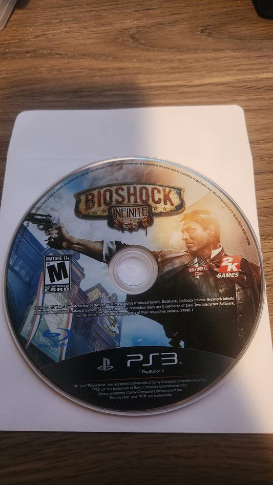 BioShock Infinite (PlayStation 3 PS3, 2013) DISC ONLY