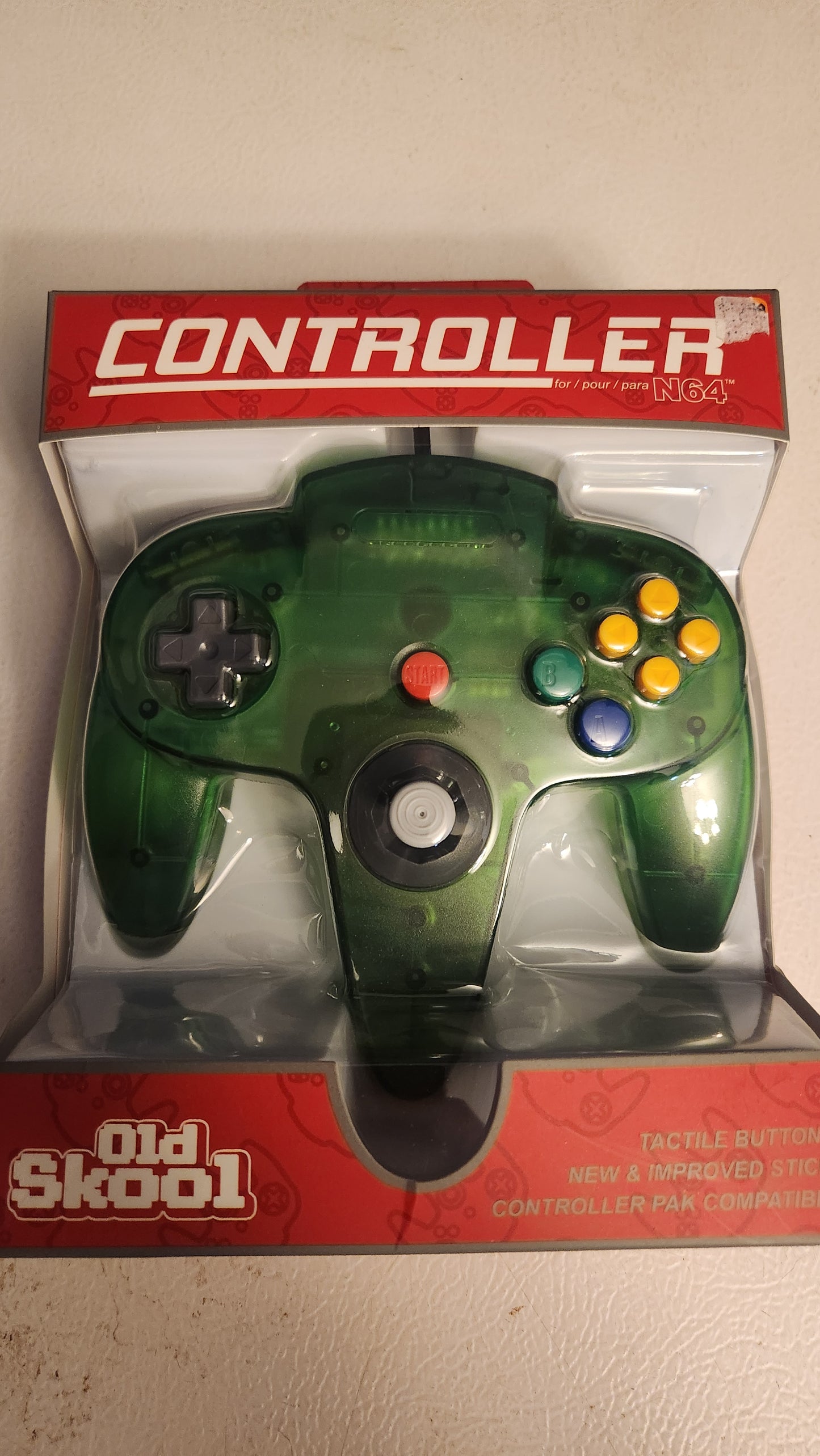 Old Skool N64 Controller Joystick - Green