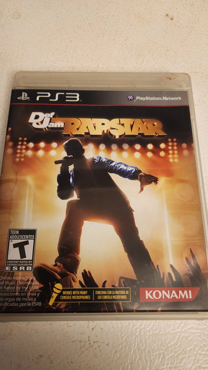 Def Jam Rapstar (Sony PlayStation 3, 2010)