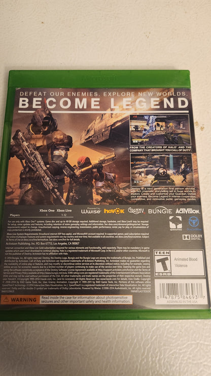 Destiny (Microsoft Xbox One, 2014)