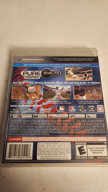 MLB 11: The Show (PlayStation 3 PS3, 2011)