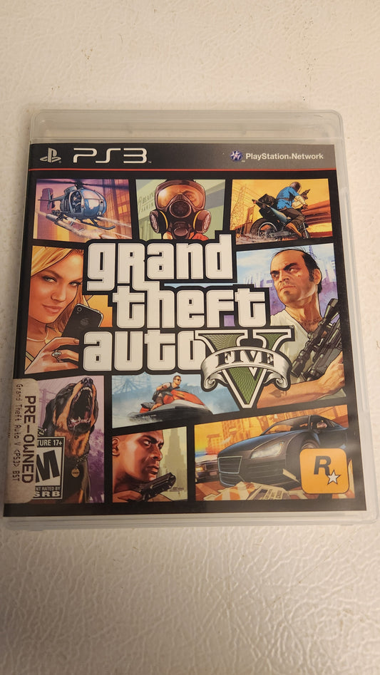 Grand Theft Auto V CIB (PlayStation 3 PS3, 2013)