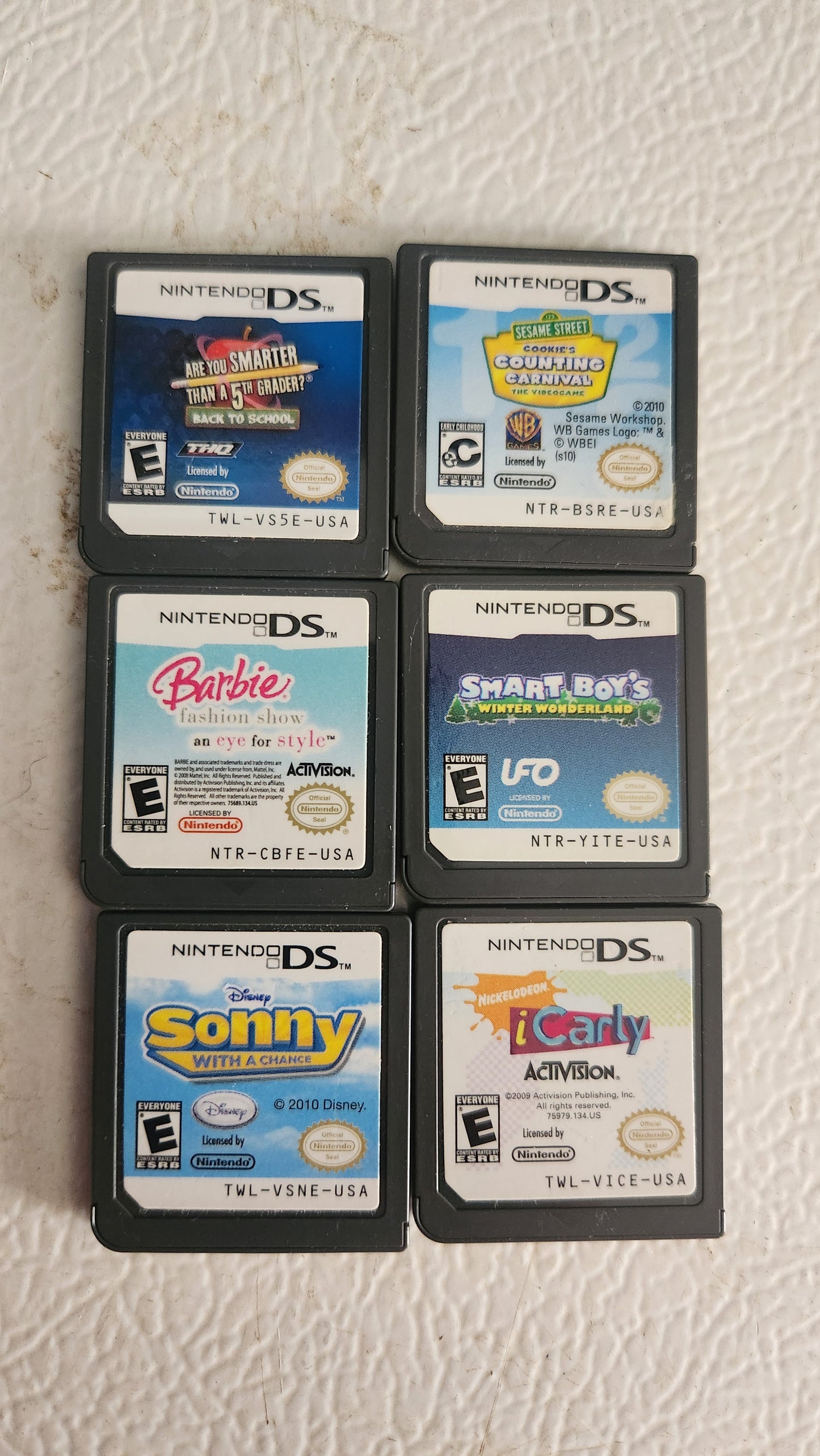 Nintendo DS Game Lot
