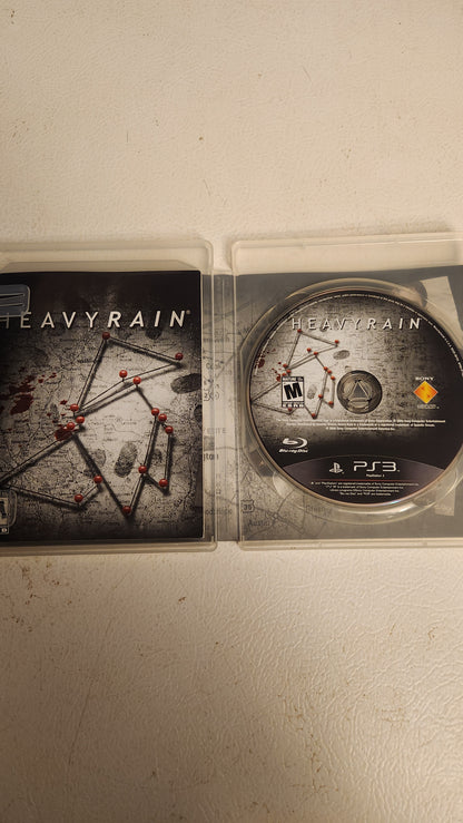 Heavy Rain (PlayStation 3 PS3, 2010)