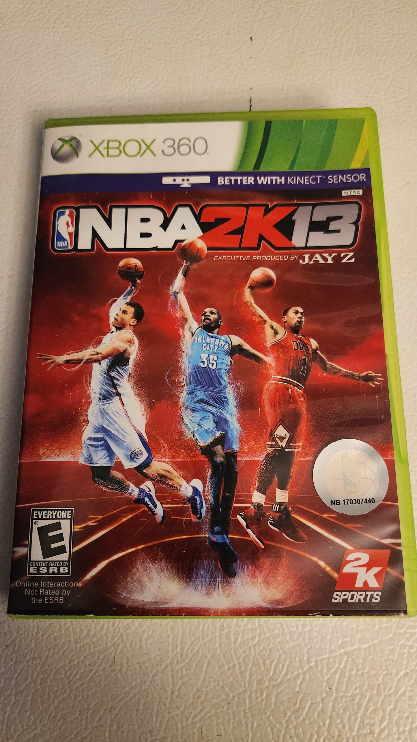 NBA 2K13 (Microsoft Xbox 360, 2012)