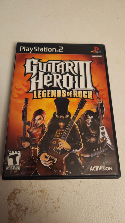 Guitar Hero III Legends of Rock CIB (Playstation 2, 2007)