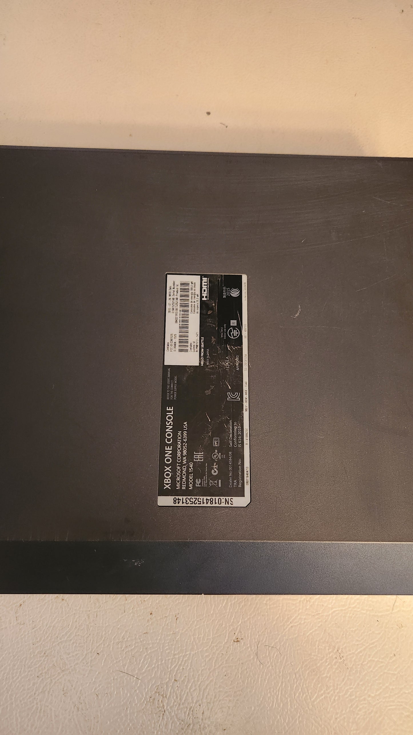 Xbox One Halo 5: Guardians Limited Edition Console + Game + Controller READ