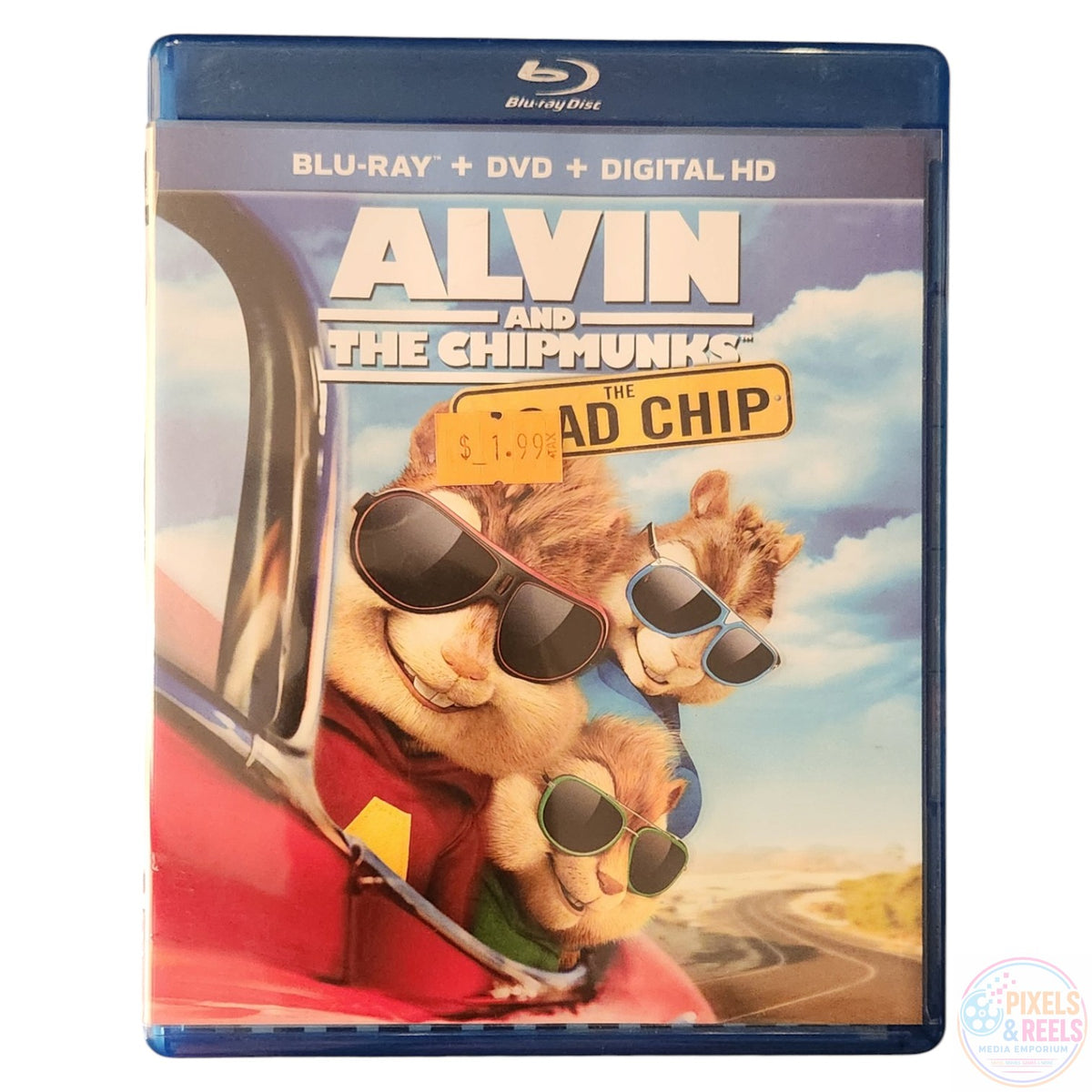 Alvin and the Chipmunks: the Road Chip (Blu-ray+DVD, 2015)