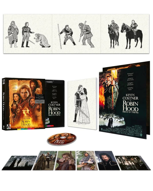 Robin Hood: Prince of Thieves (4K UHD, Limited Edition) Arrow Video