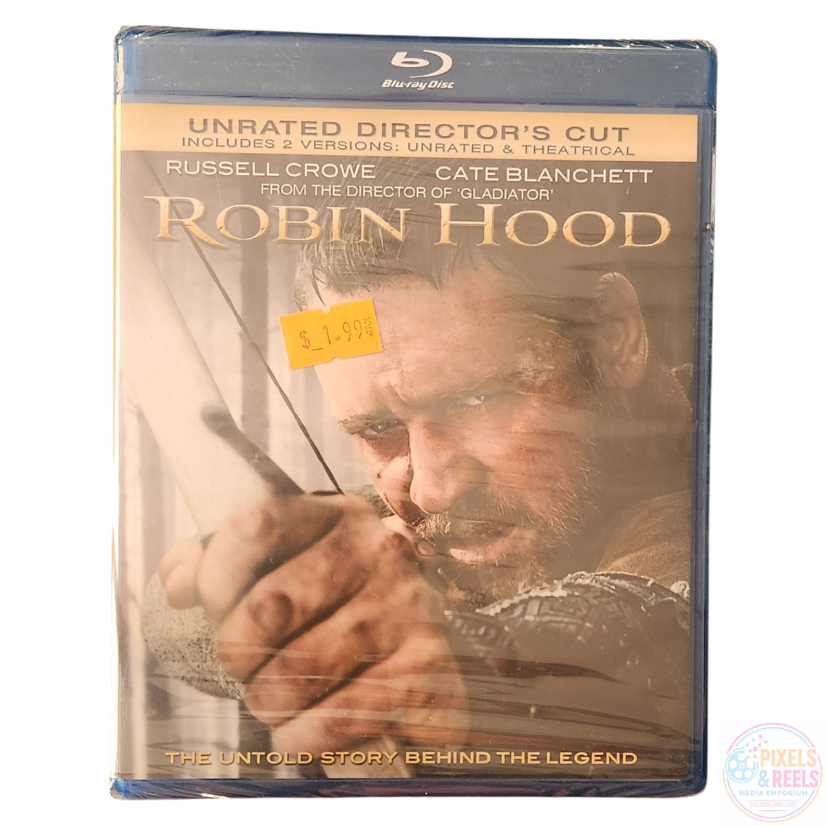 Robin Hood - Unrated Director's Cut (Blu-ray, 2010)