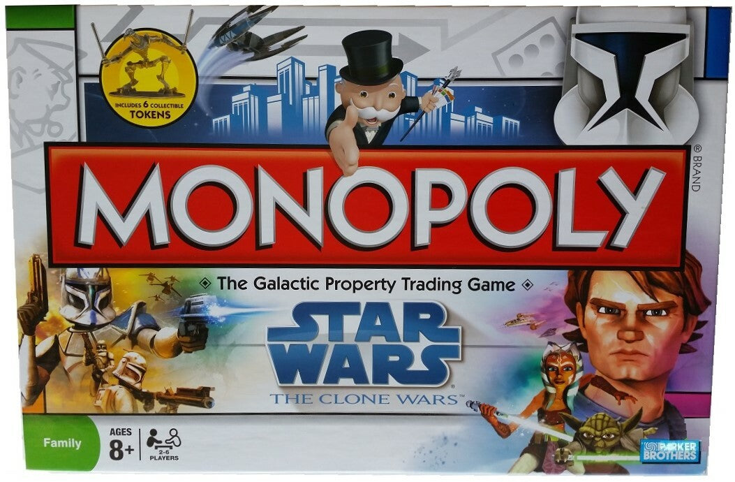 Star Wars The Clone Wars Monopoly