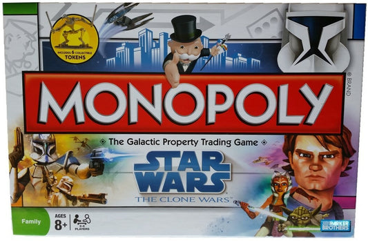 Star Wars The Clone Wars Monopoly