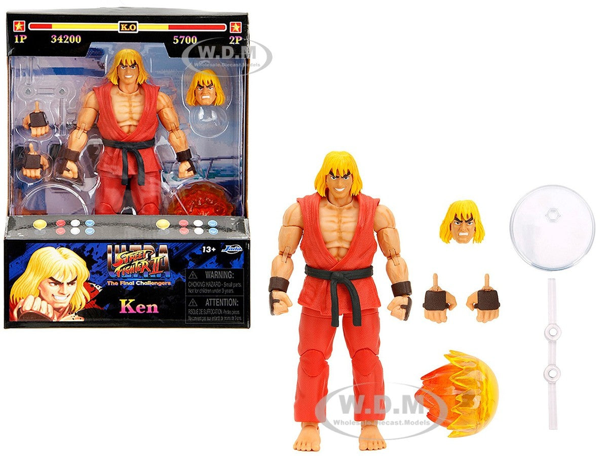 Ultra Street Fighter II Ken 6-Inch Scale Action Figure