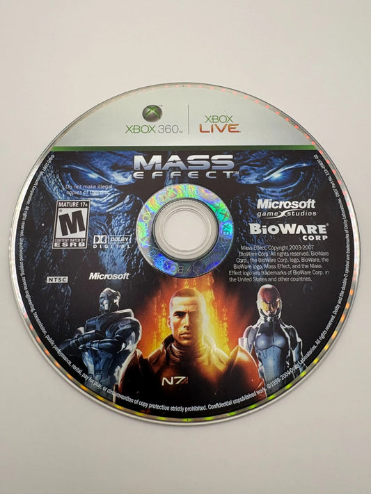 Mass Effect Xbox 360 DISC ONLY