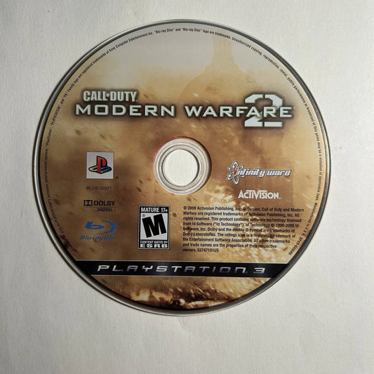 Call of Duty Modern Warfare 2 PS3 DISC ONLY