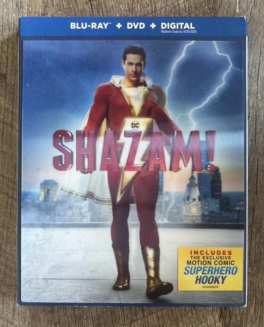 Shazam! (Blu-ray+DVD, 2019)