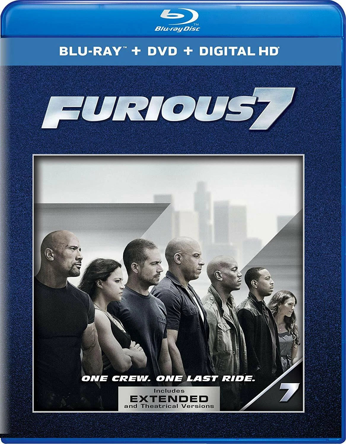 Furious 7 (Blu-ray/DVD, 2015)