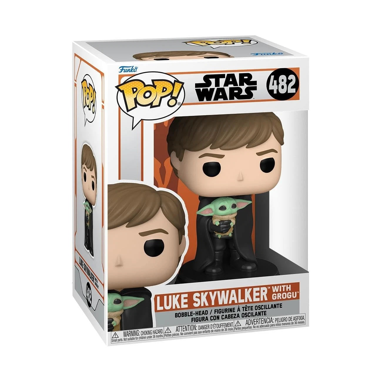 Luke Skywalker with Grogu Funko #482