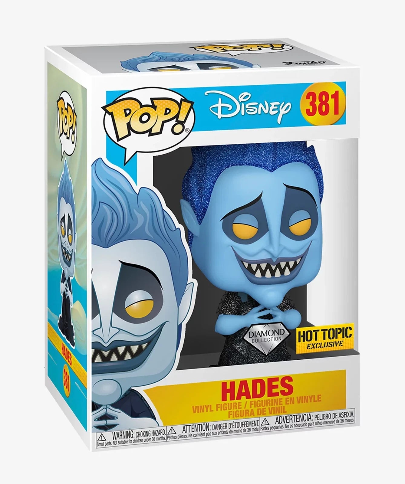 Hades Diamond Collection Hot Topic Exclusice Funko #381