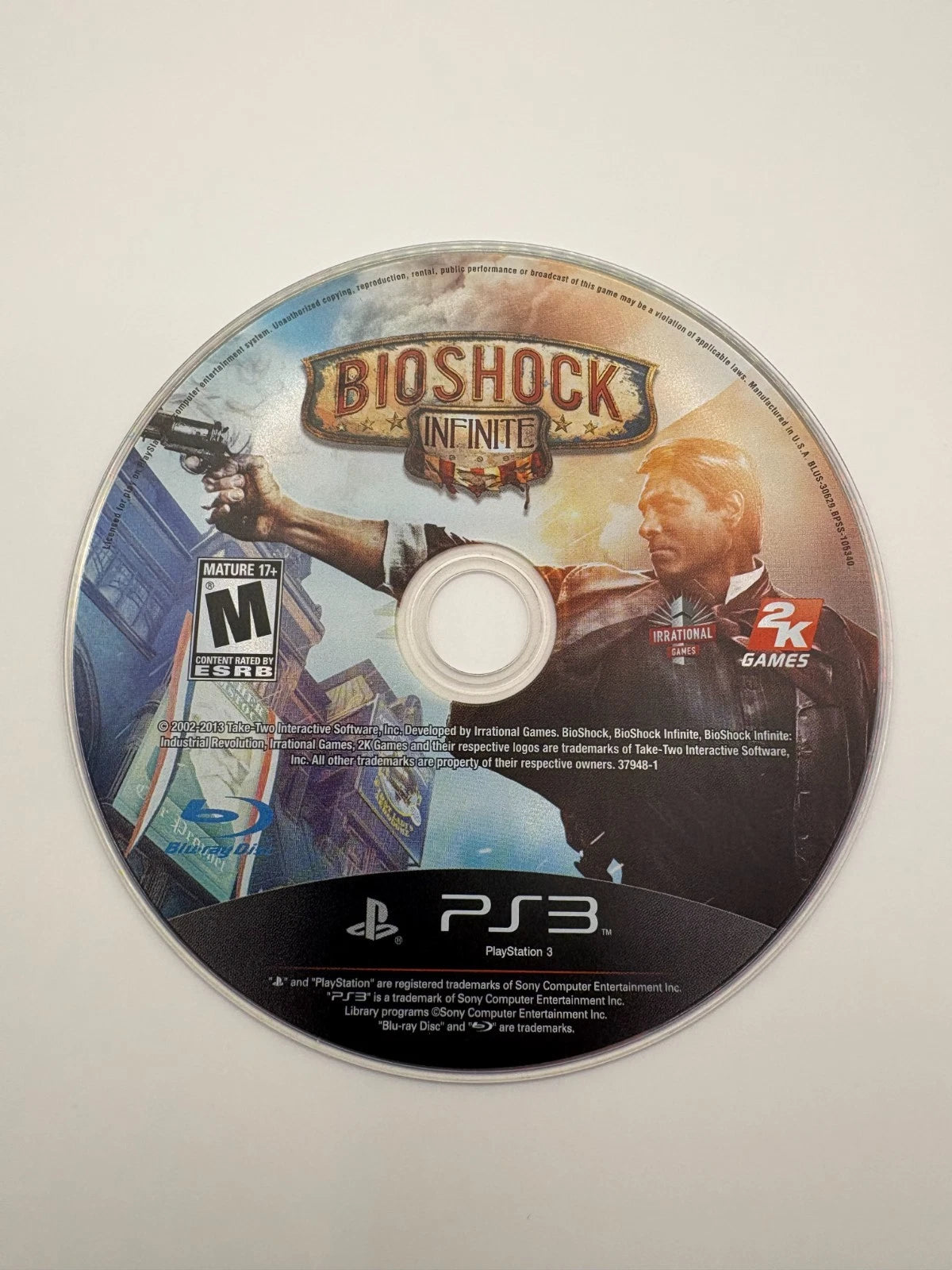 BioShock Infinite PS3 DISC ONLY