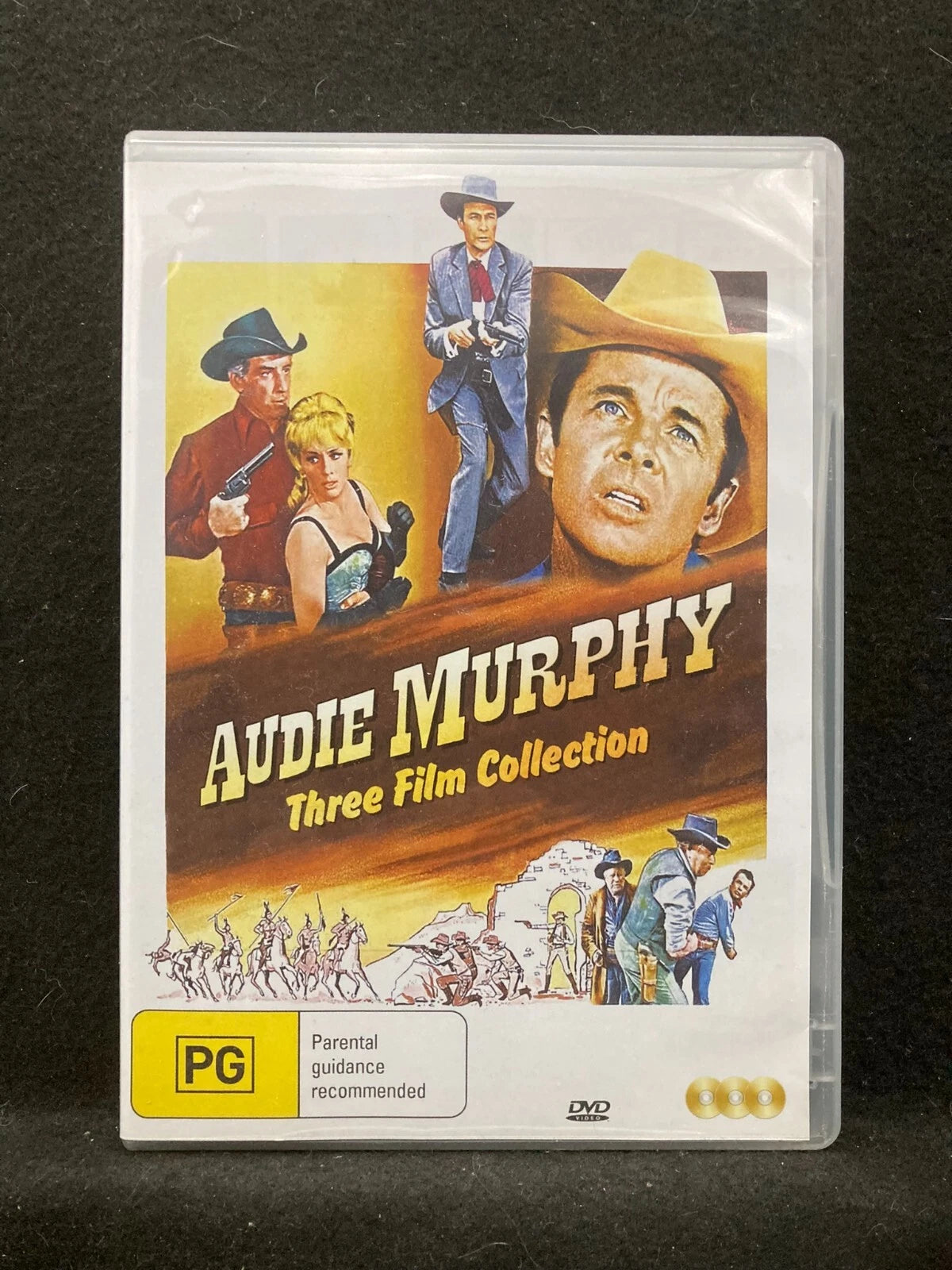 Audie Murphy Three Film Collection (DVD)