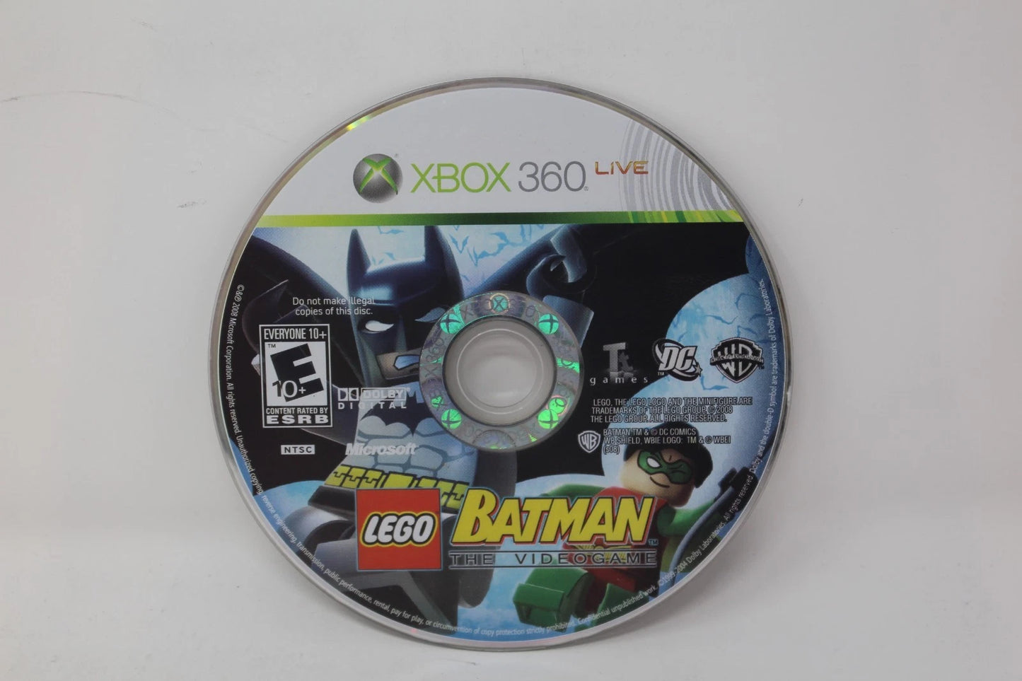 LEGO Batman The Videogame Xbox 360 DISC ONLY