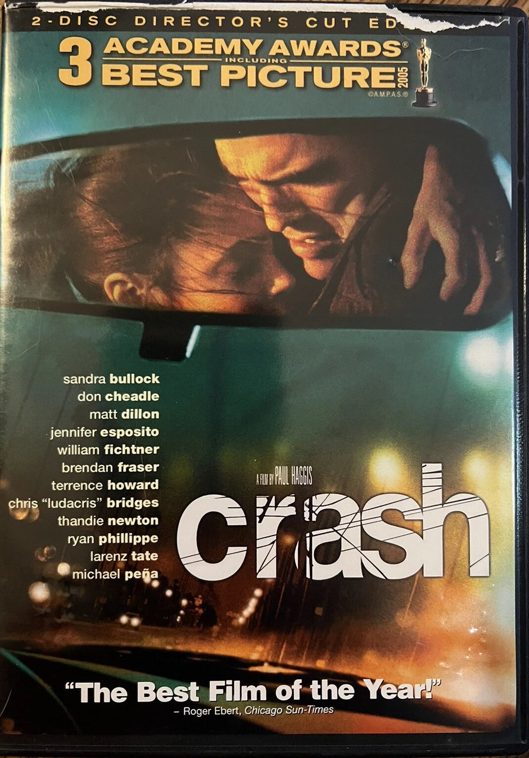 Crash DVD 2004 2-disc Director's Cut Edition