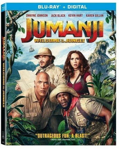 Jumanji Welcome to the Jungle Blu-Ray