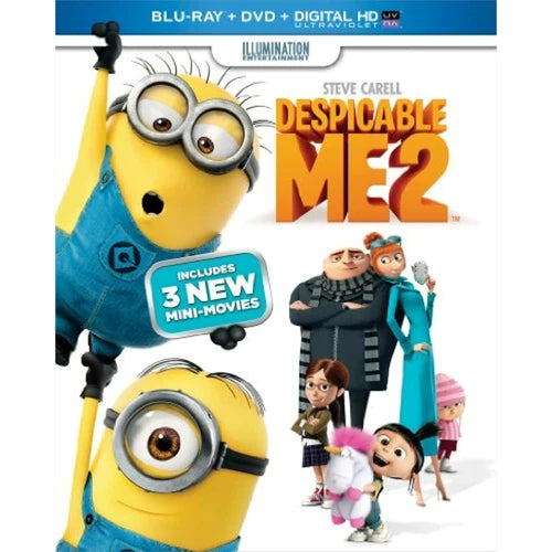 Despicable Me 2 Blu-Ray Combo